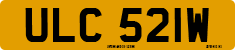 License plate of the United Kingdom, 1963 year system
