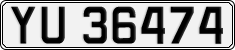 License plate of Norway, Cars