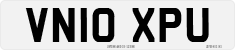 License plate of the United Kingdom, 2001 year system