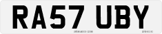 License plate of the United Kingdom, 2001 year system