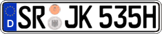 German license plate, Plates for oldtimers (type 
