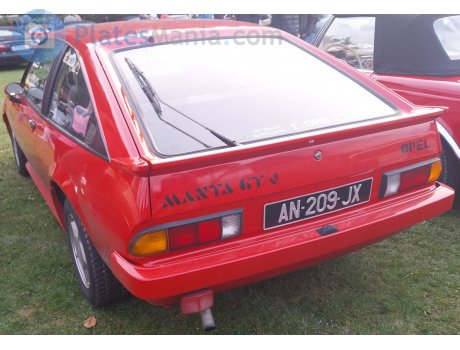 AN-209-JX, Opel Manta