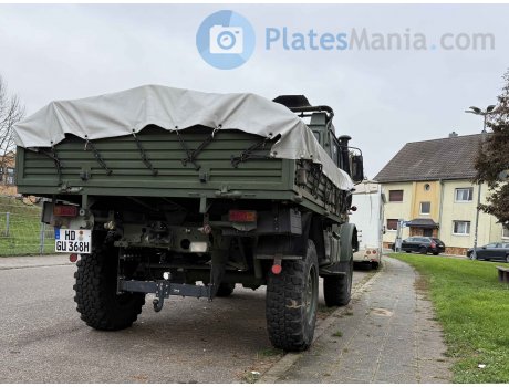 HD GU 368H, Mercedes-Benz Unimog