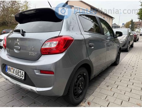 HN X 6816, Mitsubishi Space Star