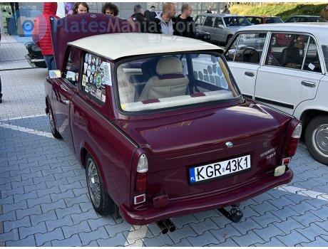KGR 43K1, Trabant 601