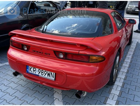 KR 989WN, Mitsubishi 3000GT