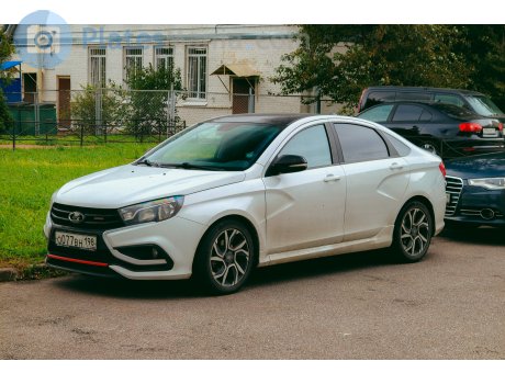 о077вн198, Lada (VAZ) Vesta