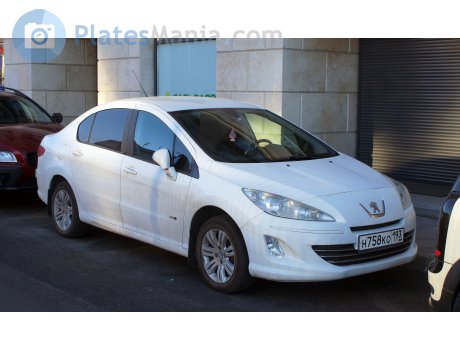 н758ко193, Peugeot 408