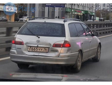 у665уу16, Toyota Avensis