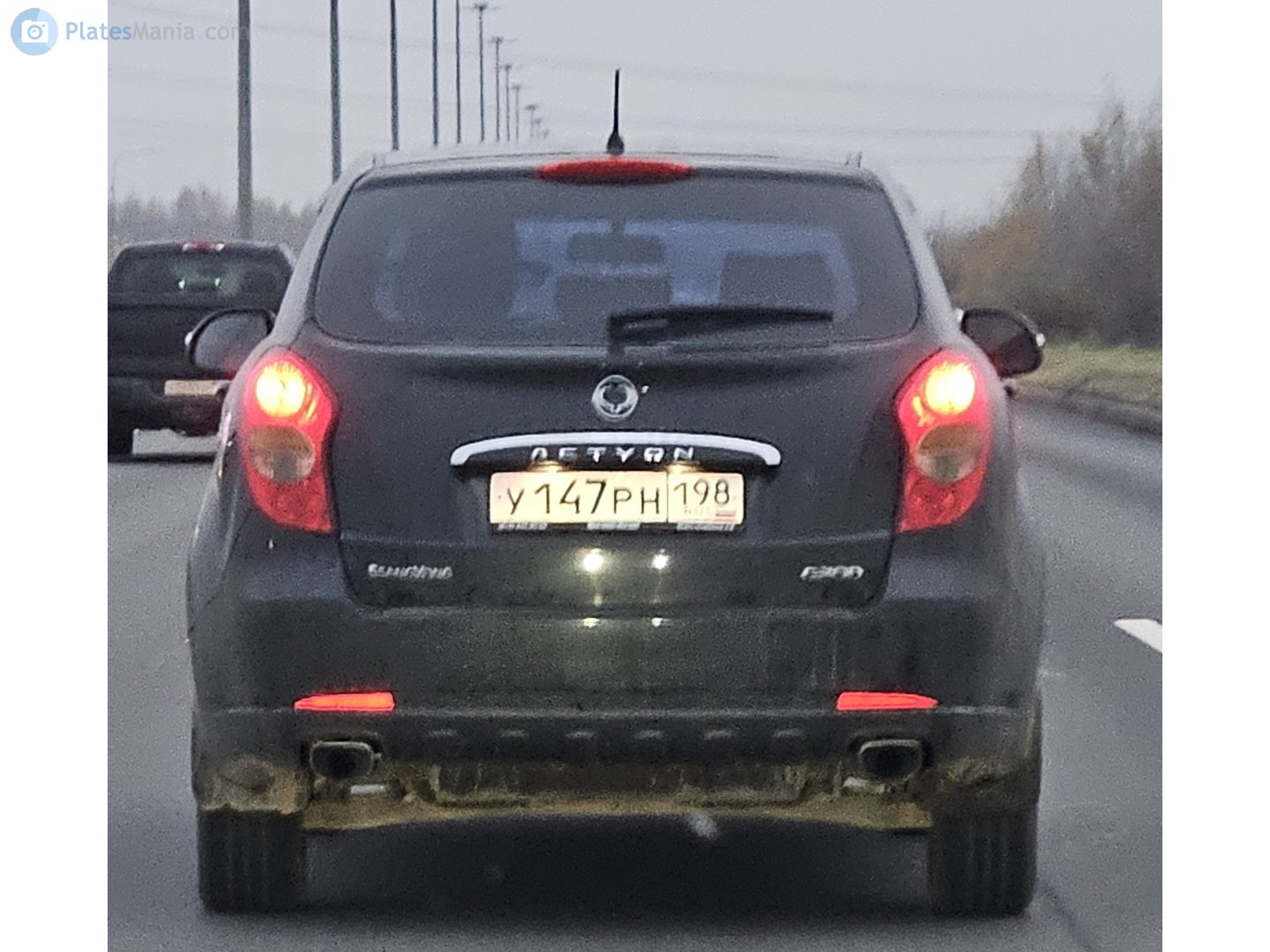 у 147 рн 198, SsangYong (KGM) Actyon 2nd gen (CK; C200), 2011­–2013