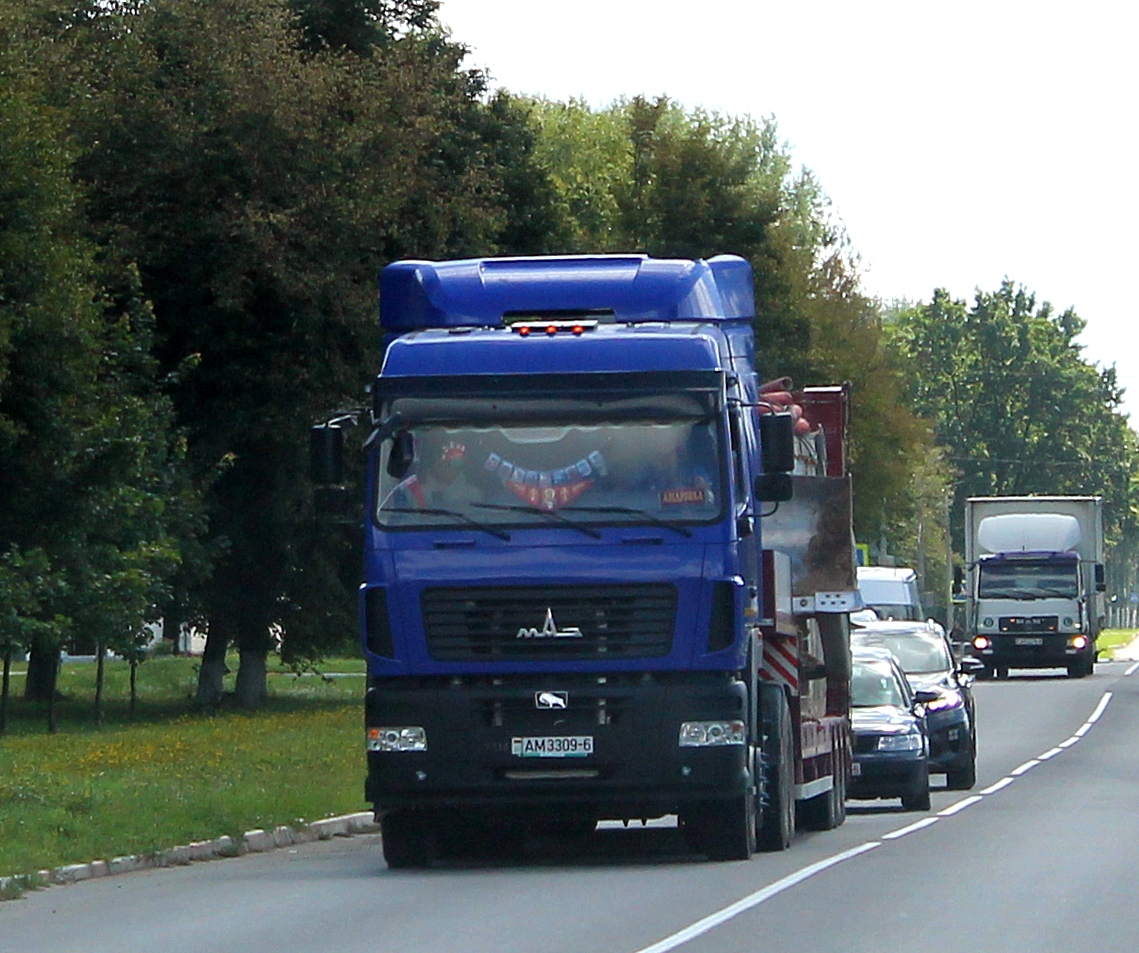 AM 3309-6, MAZ 6430 1st gen, facelift, 2008–