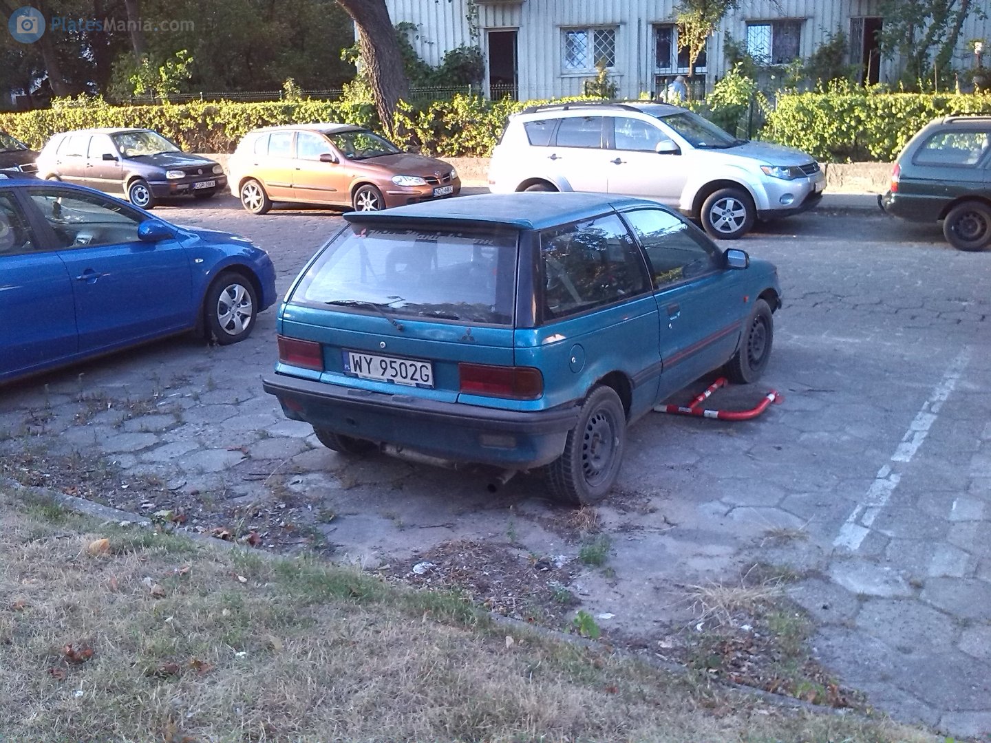 WY 9502G, Mitsubishi Colt 5th gen (C50), 1988–1992