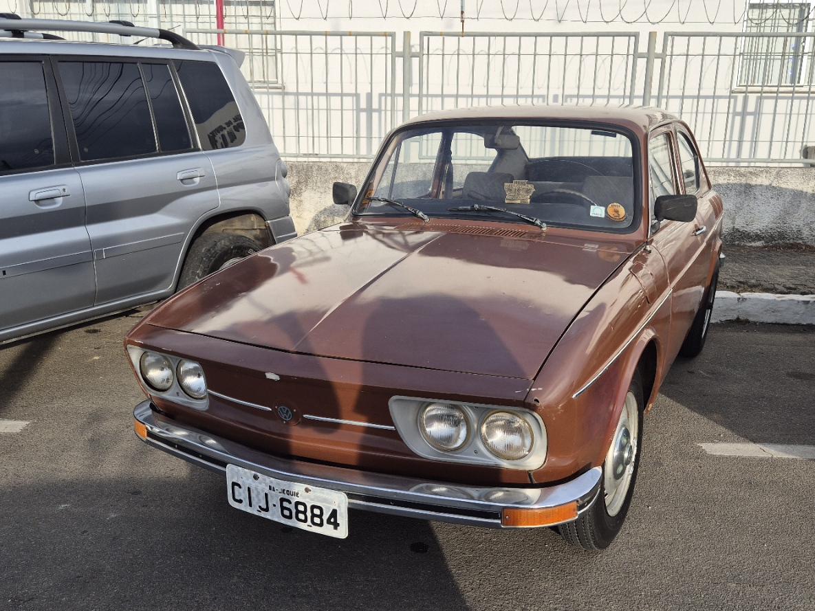 CIJ-6884, Volkswagen Typ 3 1600 TL 2-door Hatch (BR-market), facelift, 1971–1976