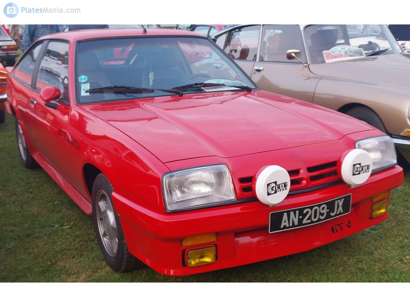 AN-209-JX, Opel Manta 2nd gen Coupé (B2), facelift, 1982–1988