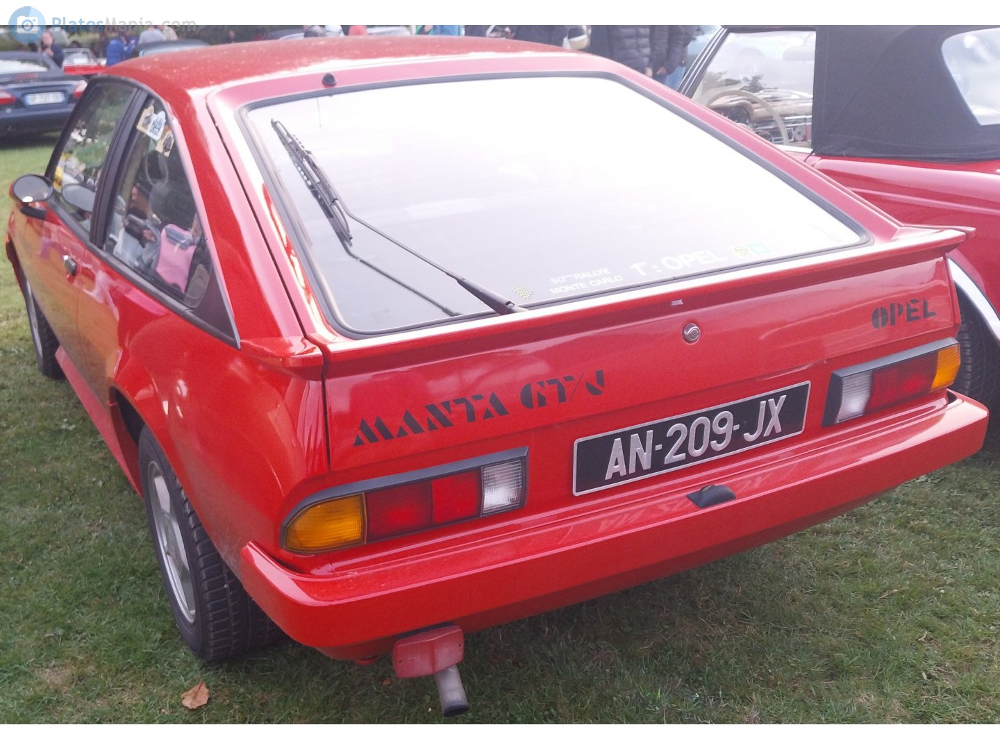 AN-209-JX, Opel Manta 2nd gen Coupé (B2), facelift, 1982–1988