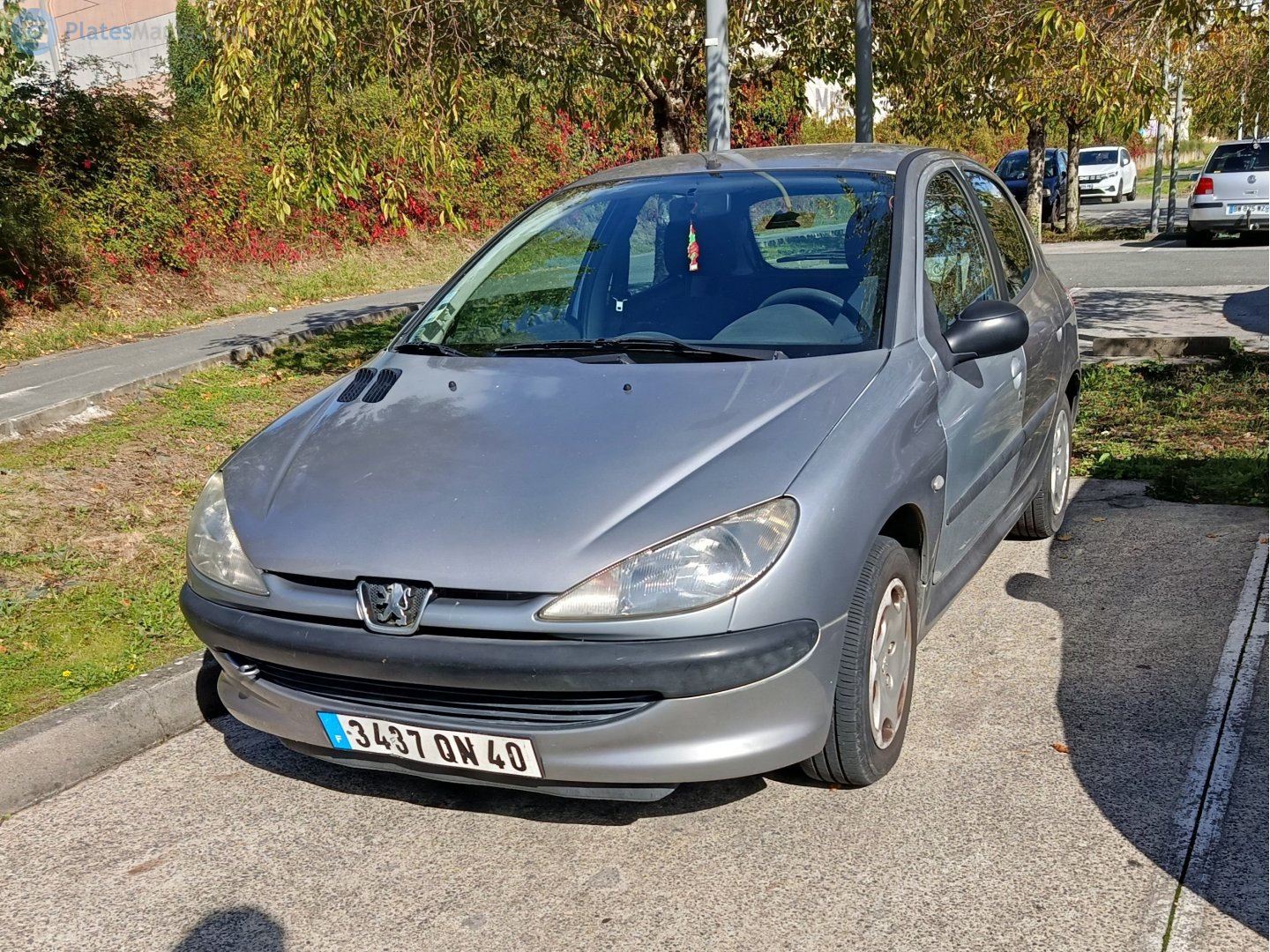 3437 QN 40, Peugeot 206 1st gen 5-door Hatch (T11), 1998–2009 (–2012 for IR-market)