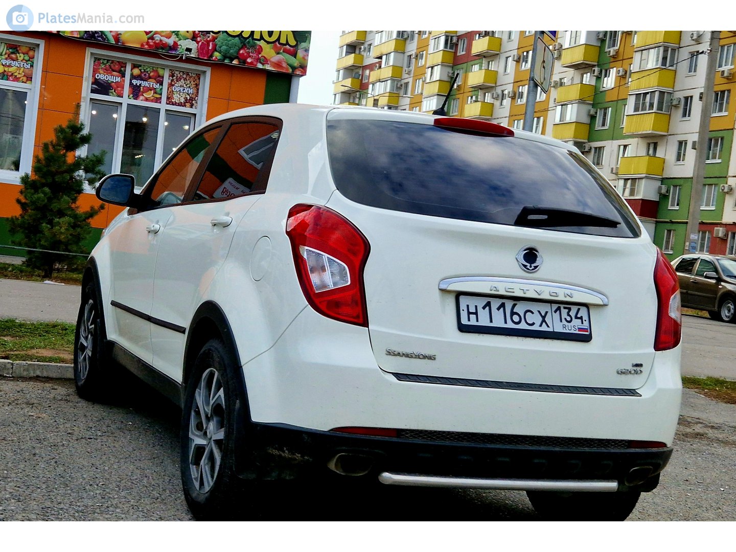 н 116 сх 134, SsangYong (KGM) Actyon 2nd gen (CK; C200), facelift, 2013–2017