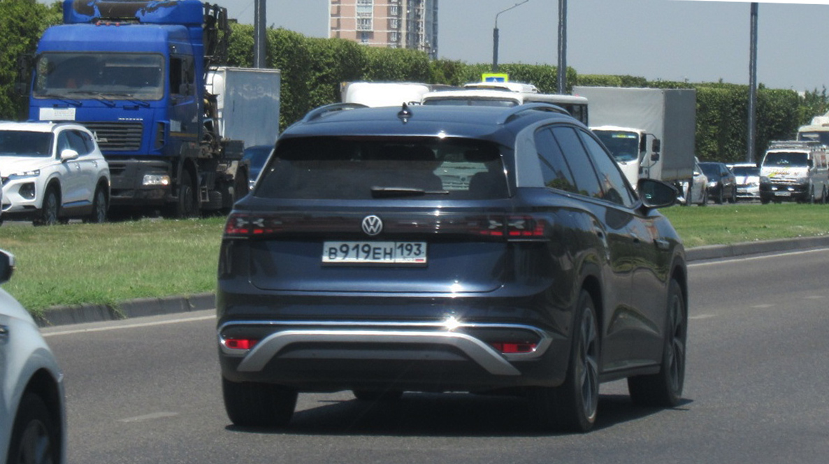 в 919 ен 193, Volkswagen ID.6 1st gen X (E7; CN-market), 2021–