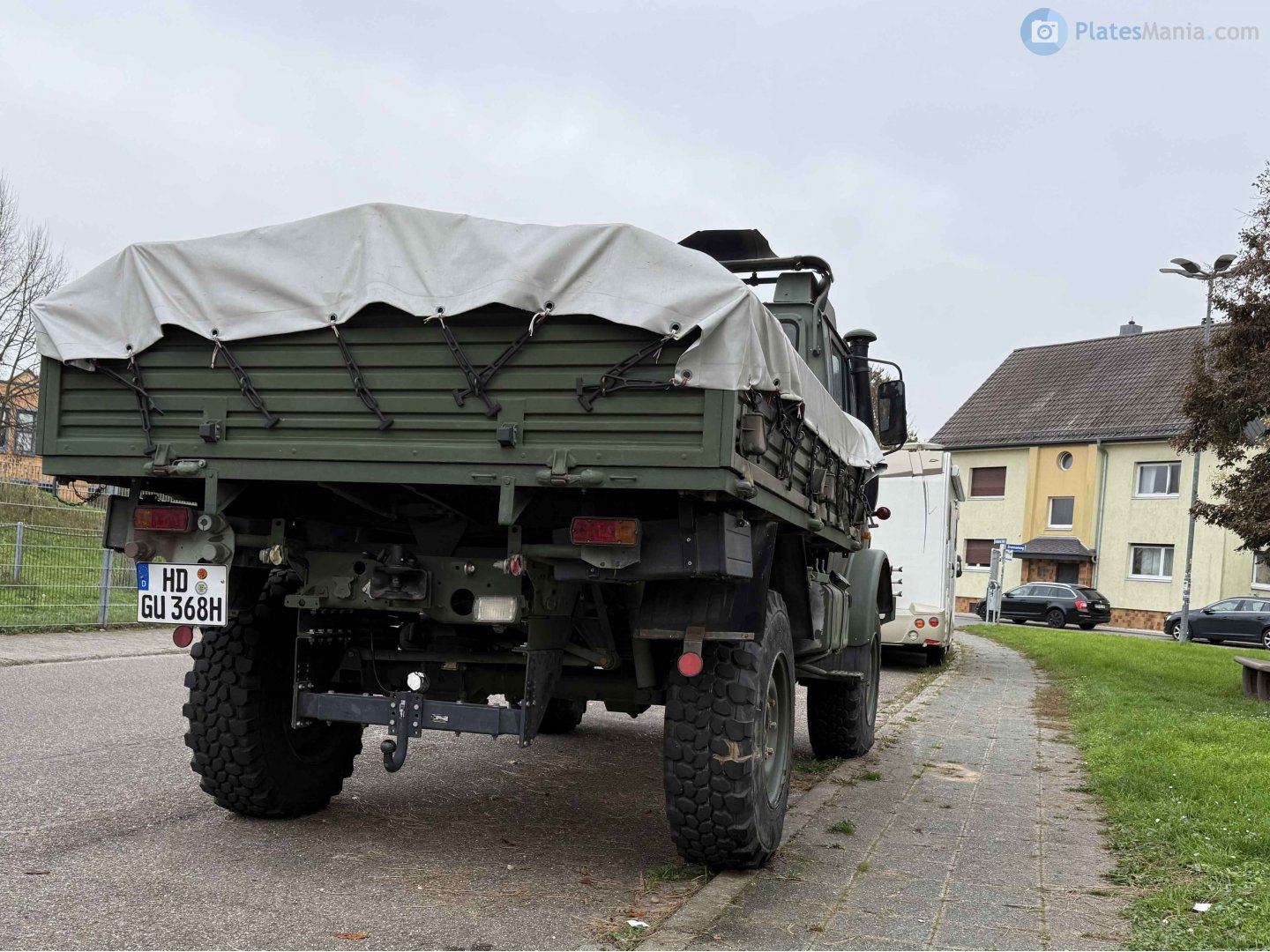 HD GU 368 H, Mercedes-Benz Unimog 424/425/427/435/436/437.1 Heavy Series, 1975­–2002