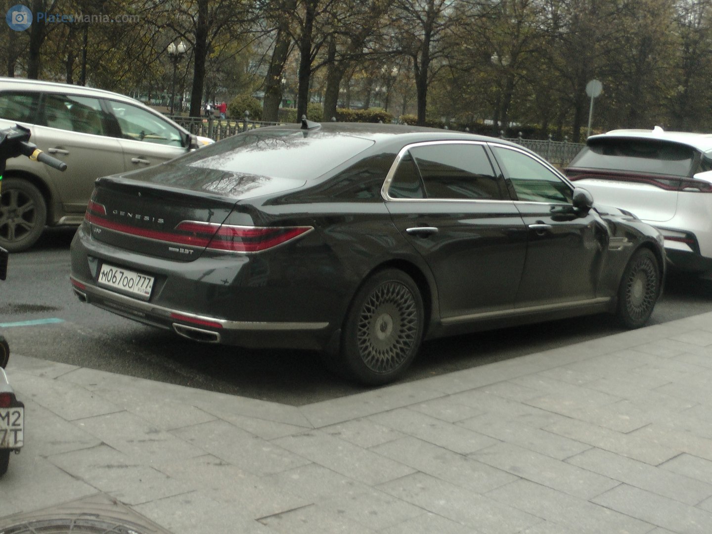 м 067 оо 777, Genesis G90 1st gen (HI), facelift, 2019–
