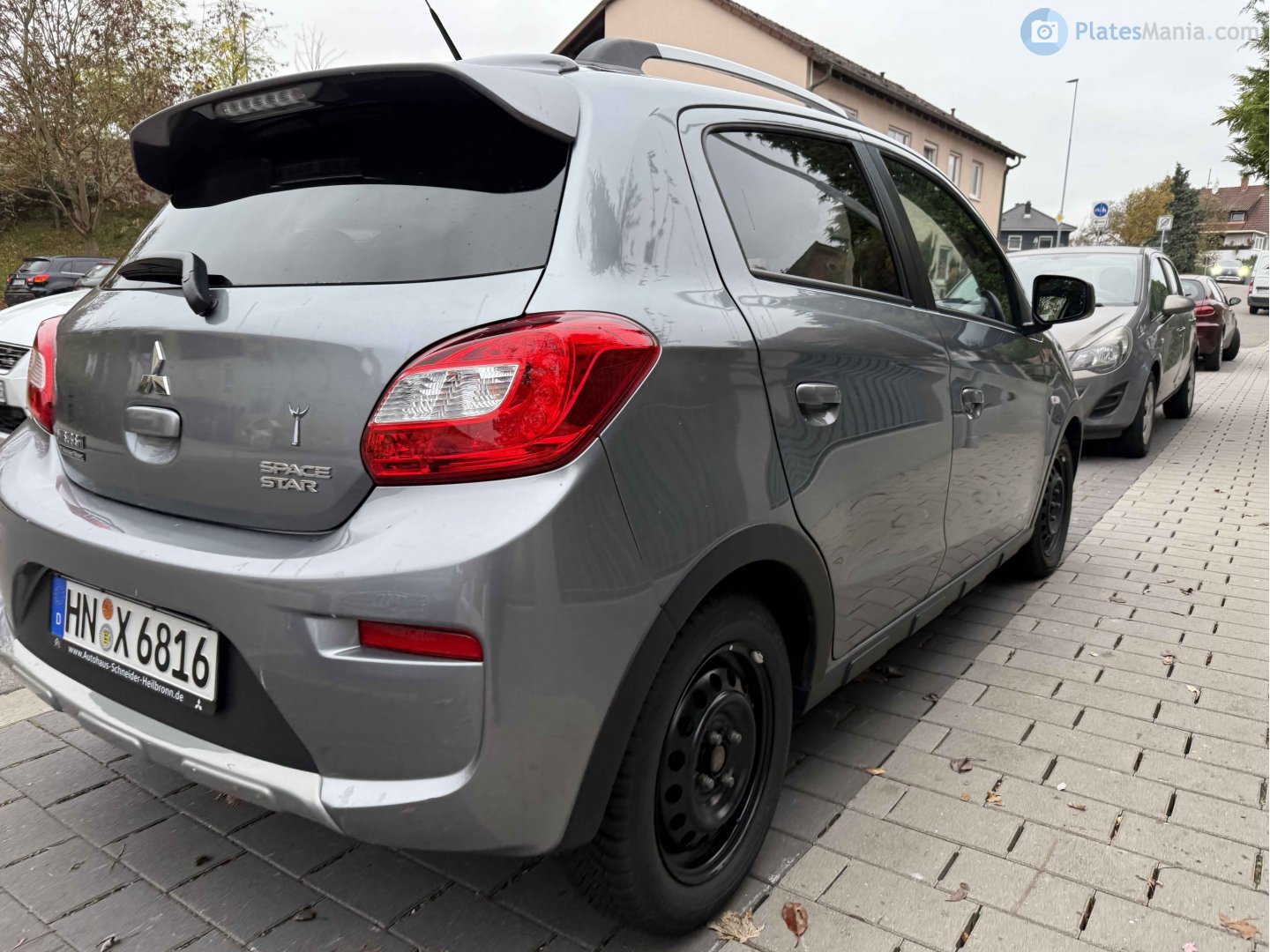 HN X 6816, Mitsubishi Space Star 2nd gen (A0), 1st facelift, 2016–2020