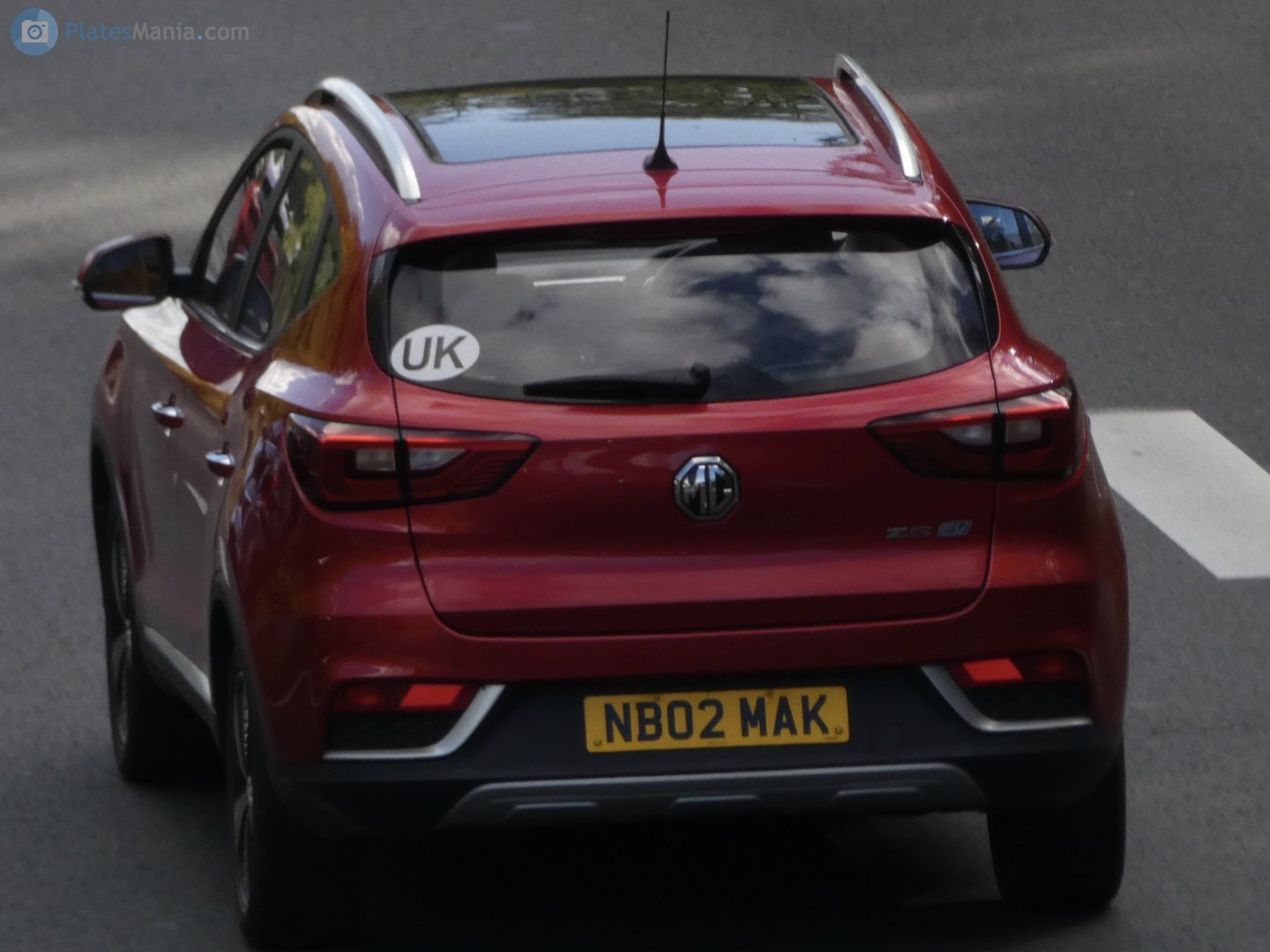 NB02MAK, MG ZS SUV 1st gen EV (ZS11), 2018–2021