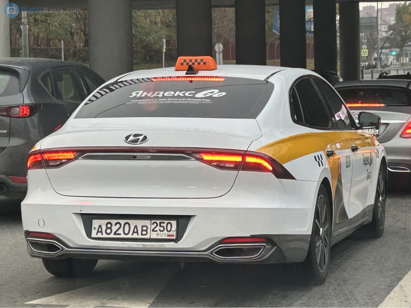 а 820 ав 250, Hyundai Grandeur 6th gen (IG), facelift, 2019­–2022