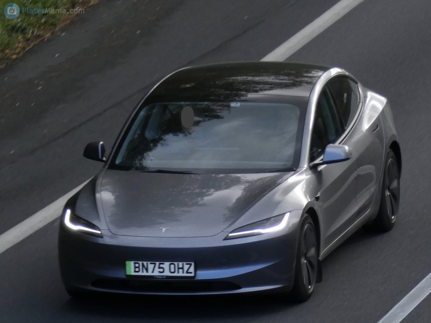 BN75OHZ, Tesla Model 3 1st gen (5YJ3), facelift, 2023–