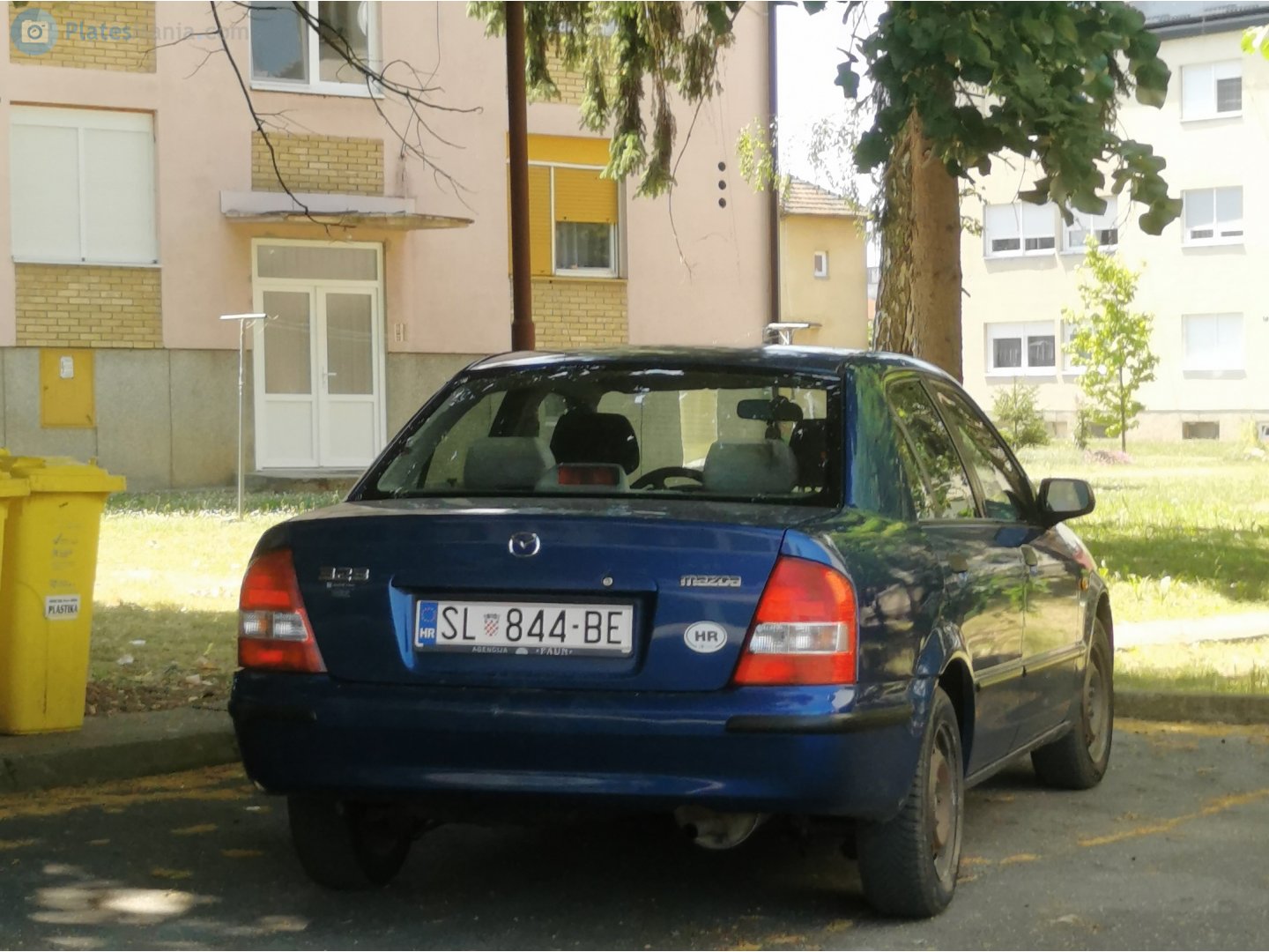 SL 844-BE, Mazda 323 6th gen (Protégé) Sedan (BJ), 1998–2003