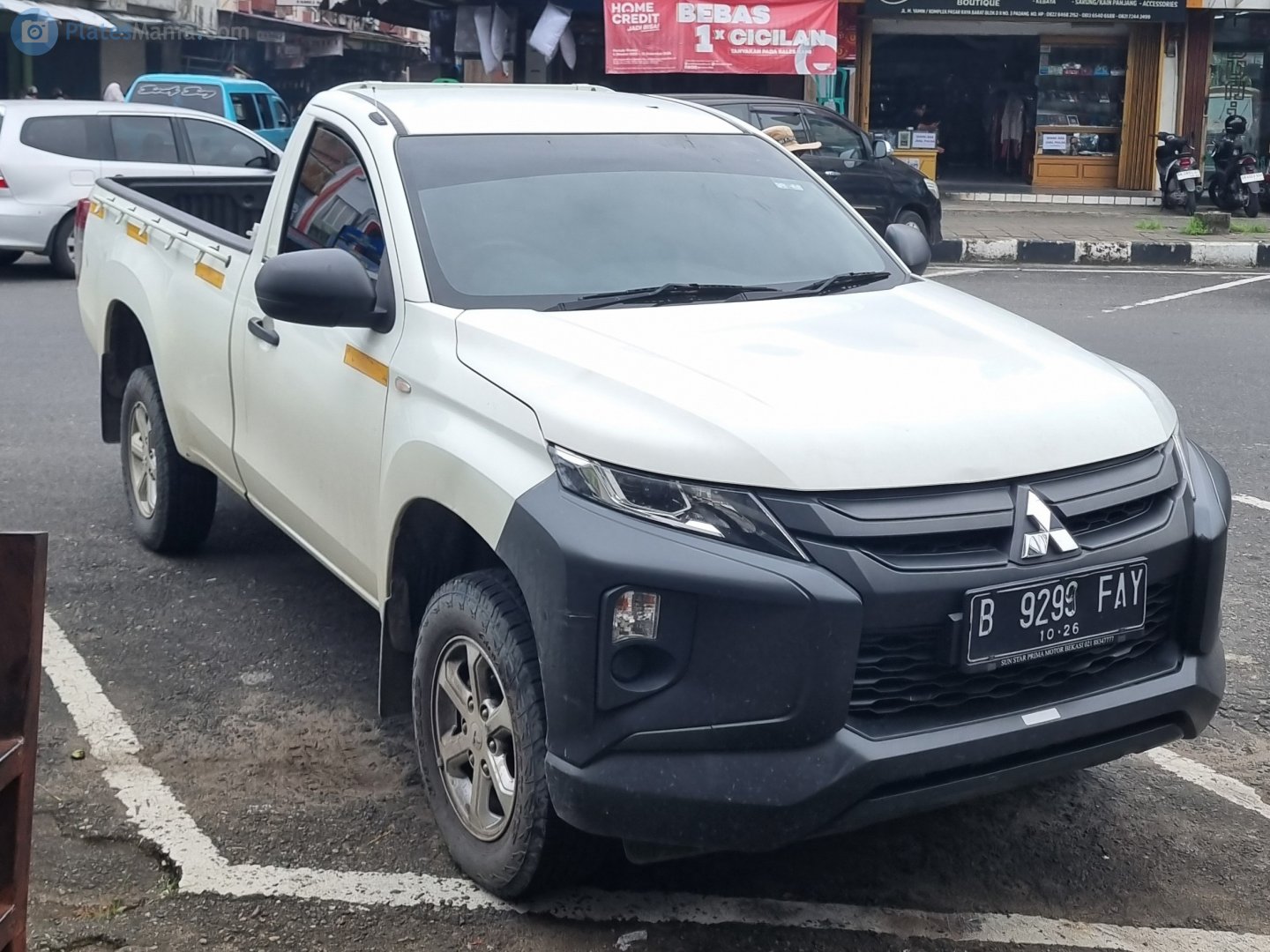 B 9299 FAY, Mitsubishi Triton 5th gen (KJ/KK/KL), facelift, 2018–2023