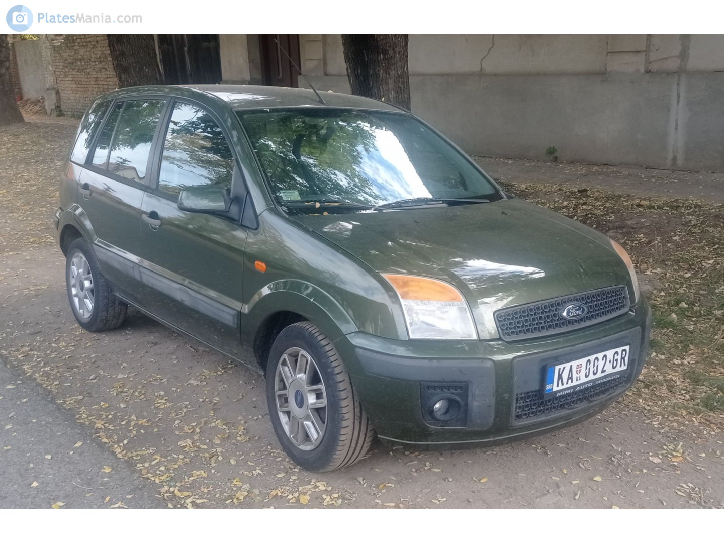 KA 002-GR, Ford Fusion 1st gen Hatch (B226; Global-market), facelift, 2005–2012