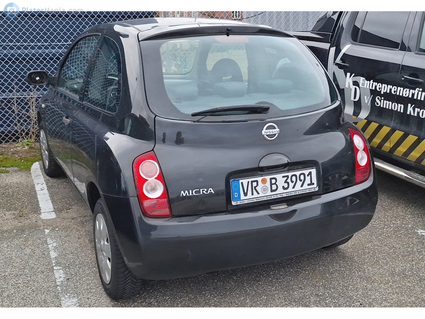 VR B 3991, Nissan Micra 3rd gen 5-door Hatch (K12), 2002–2010
