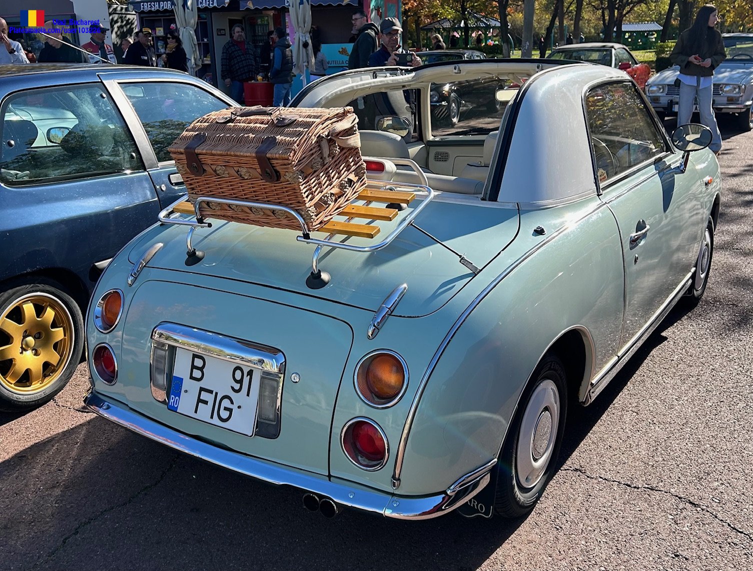 B 91 FIG, Nissan Figaro 1st gen (E-FK10; JP-market), 1991