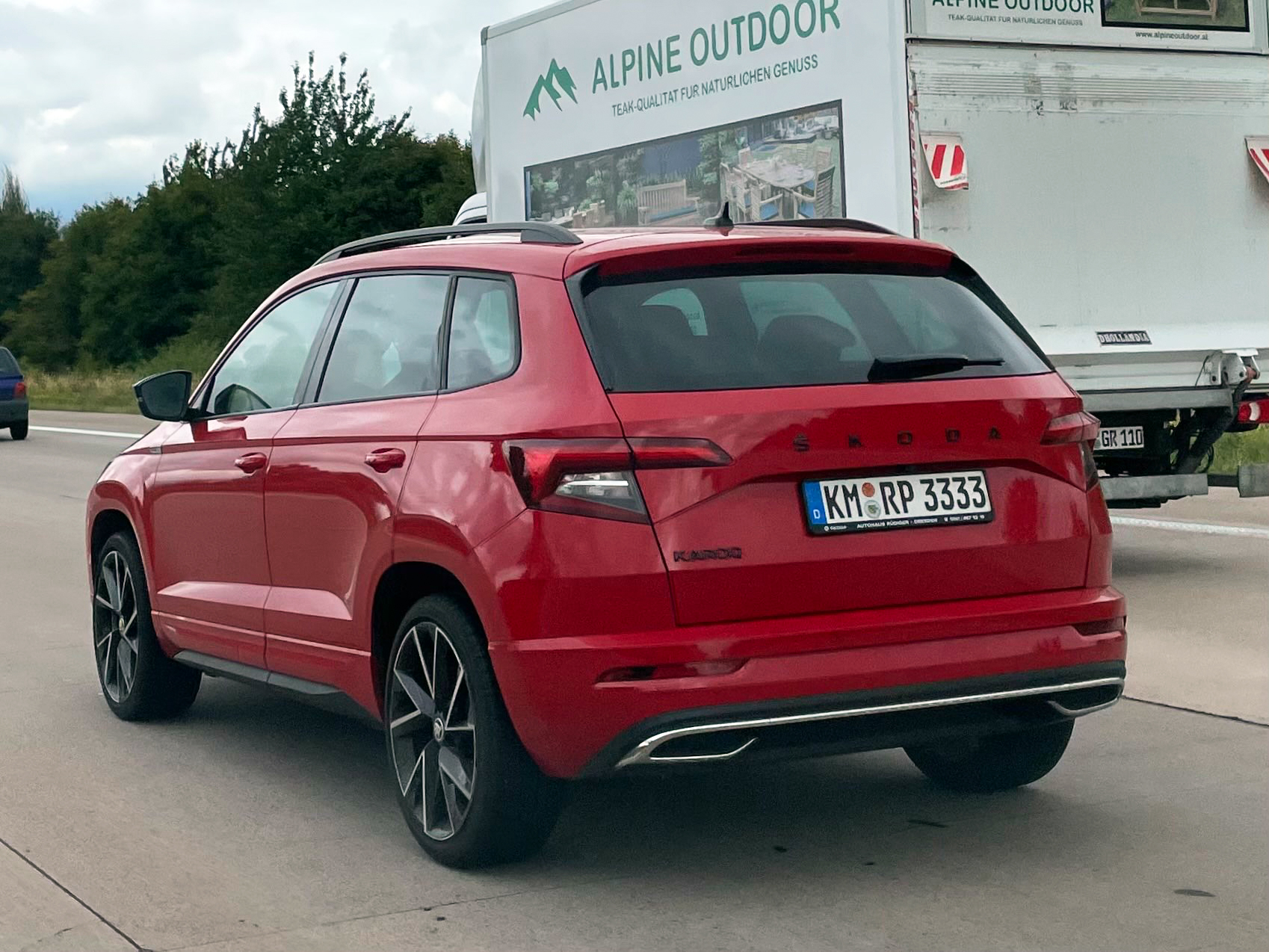 KM RP 3333, Skoda Karoq 