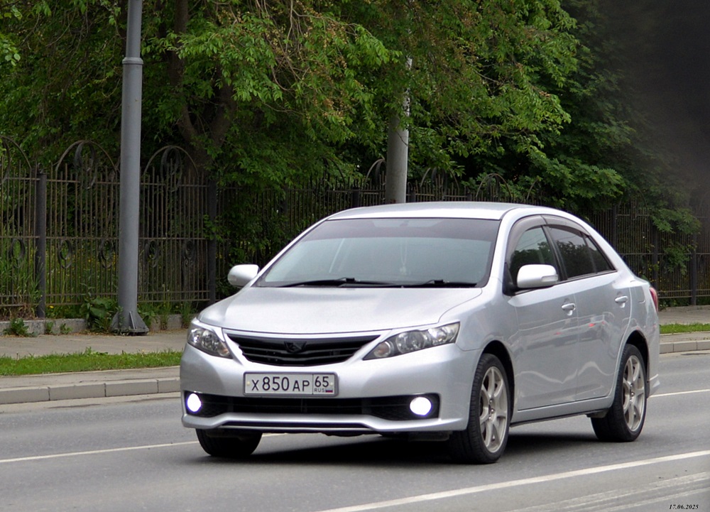 х 850 ар 65, Toyota Allion 2nd gen (T260), 1st facelift, 2010–2016
