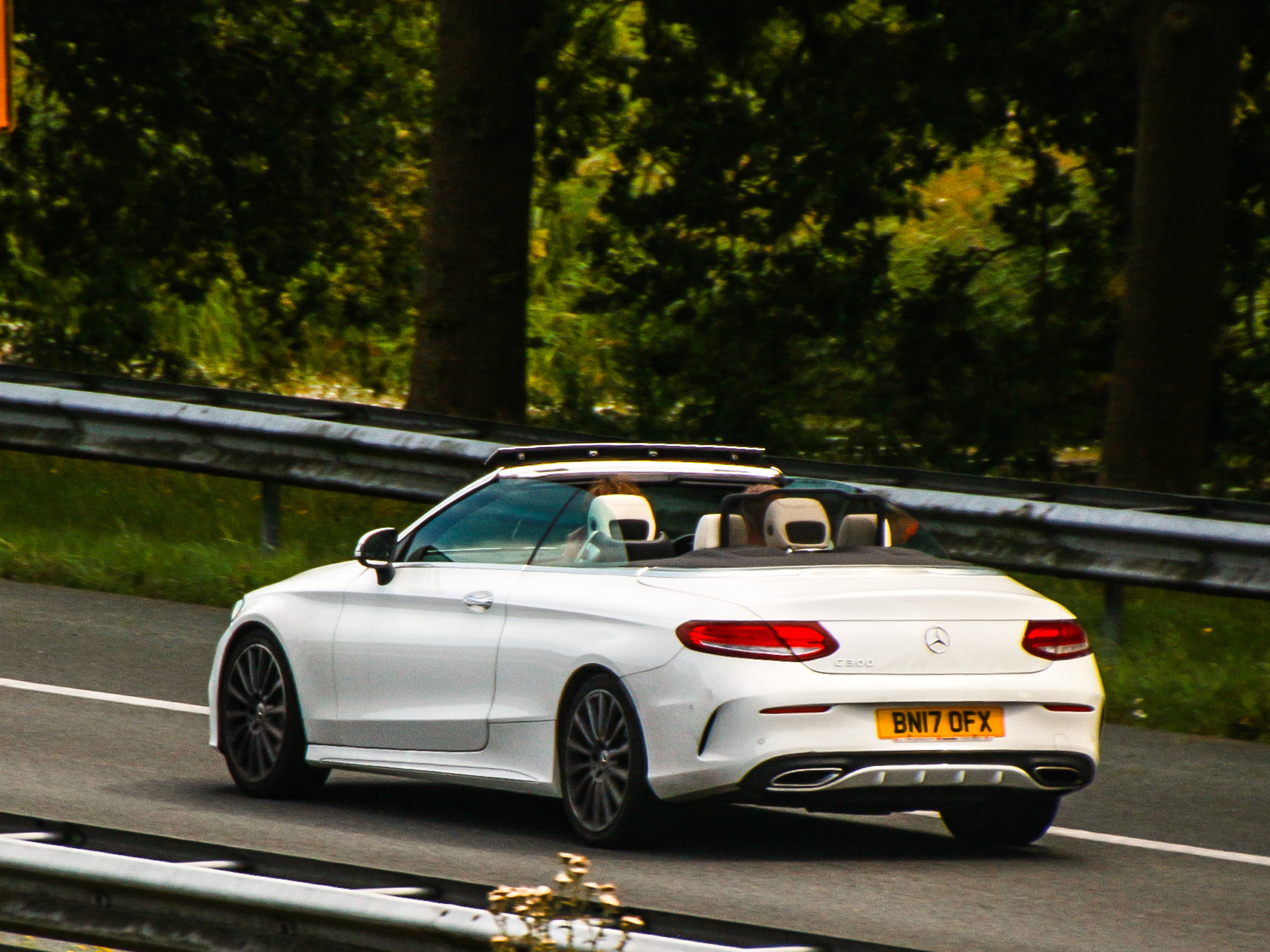 BN17OFX, Mercedes-Benz C-Klasse 4th gen Cabriolet (A205), 2016–2023