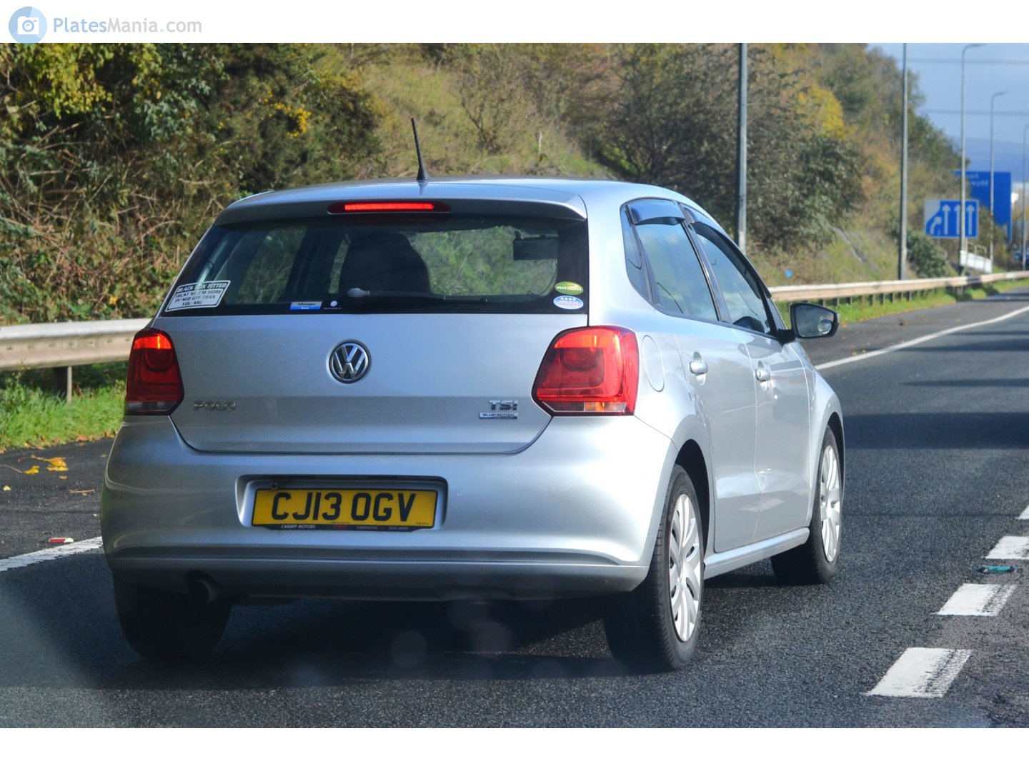 CJ13OGV, Volkswagen Polo 5th gen 5-door Hatch (6R), 2009–2014