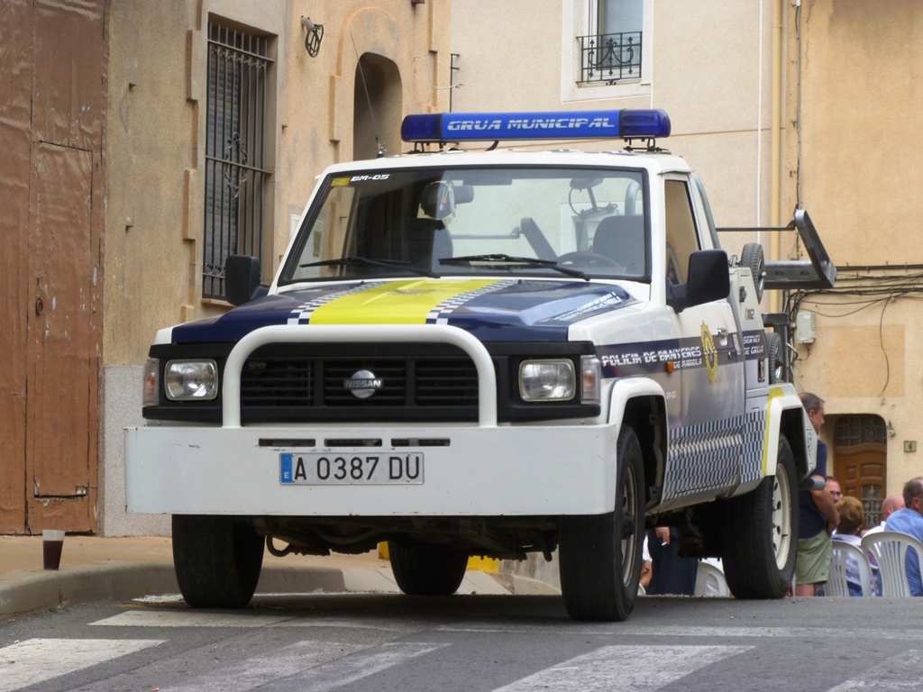 A 0387 DU, Nissan Patrol 3rd gen Pickup/Chassis Cab (160/260), 1980–2002