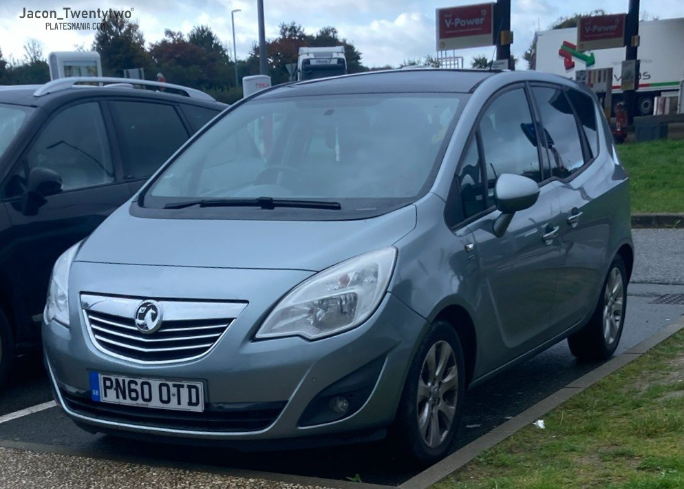 PN60OTD, Vauxhall Meriva 2nd gen (B; S10), 2010–2017