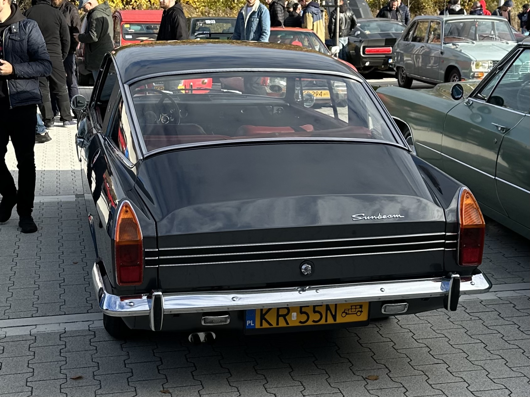 KR 55N, Sunbeam Rapier 5th gen, Fastback and H120, 1967-1976