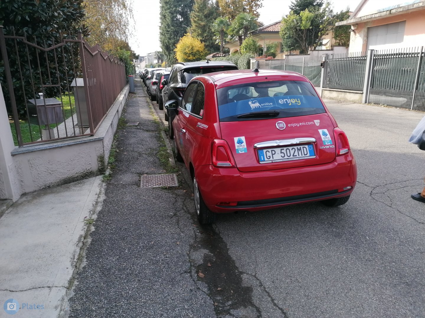 GP 502 MD, FIAT 500 2nd gen Hatch (312), facelift, 2015–
