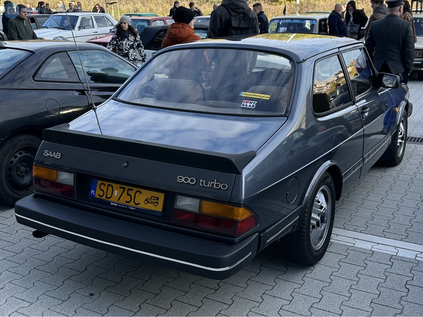 SD 75C, SAAB 900 1st gen 2-door Sedan, 1983–1993