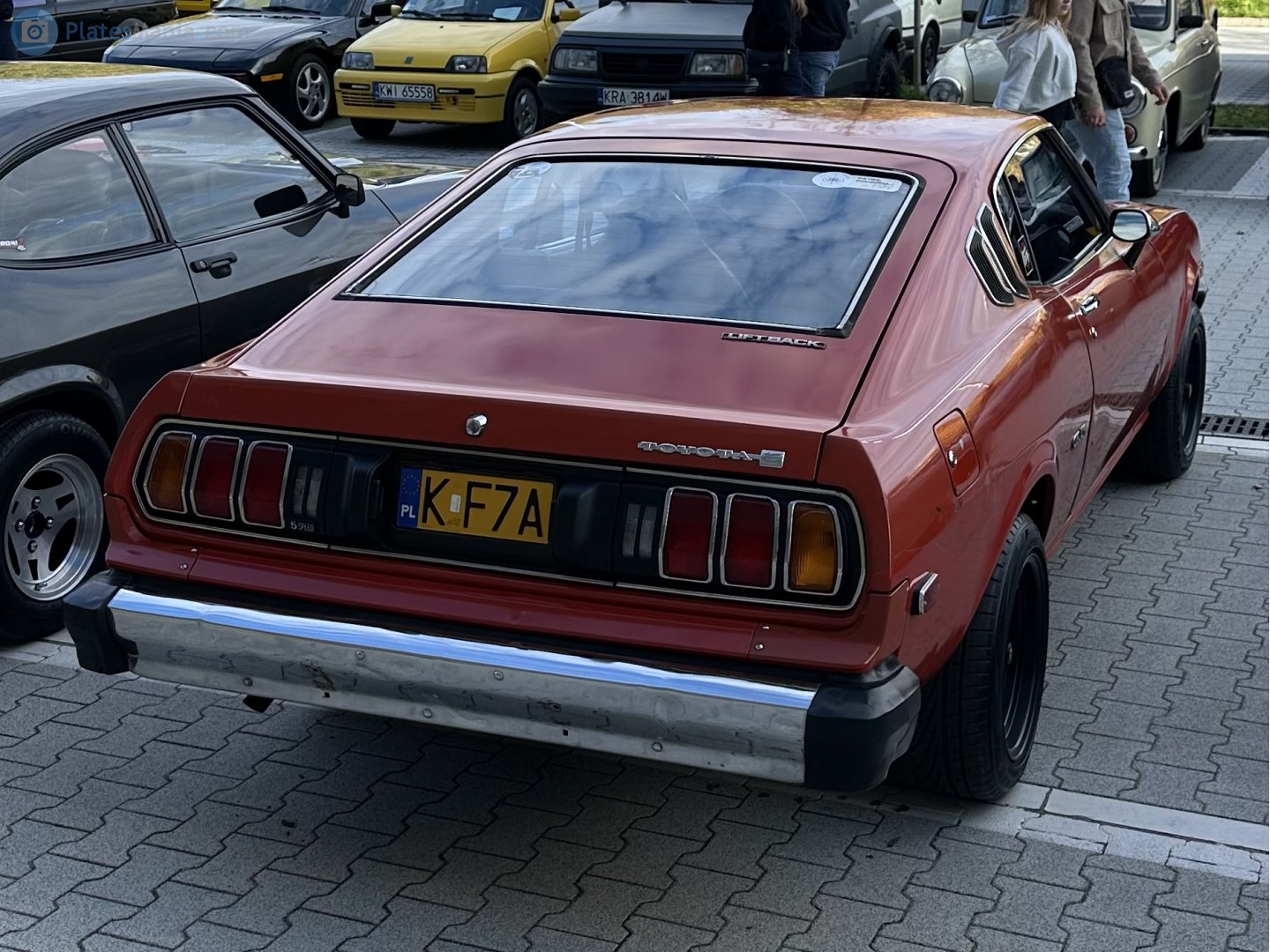 K F7A, Toyota Celica 1st gen Liftback Coupé (A20/A30), 1973–1977