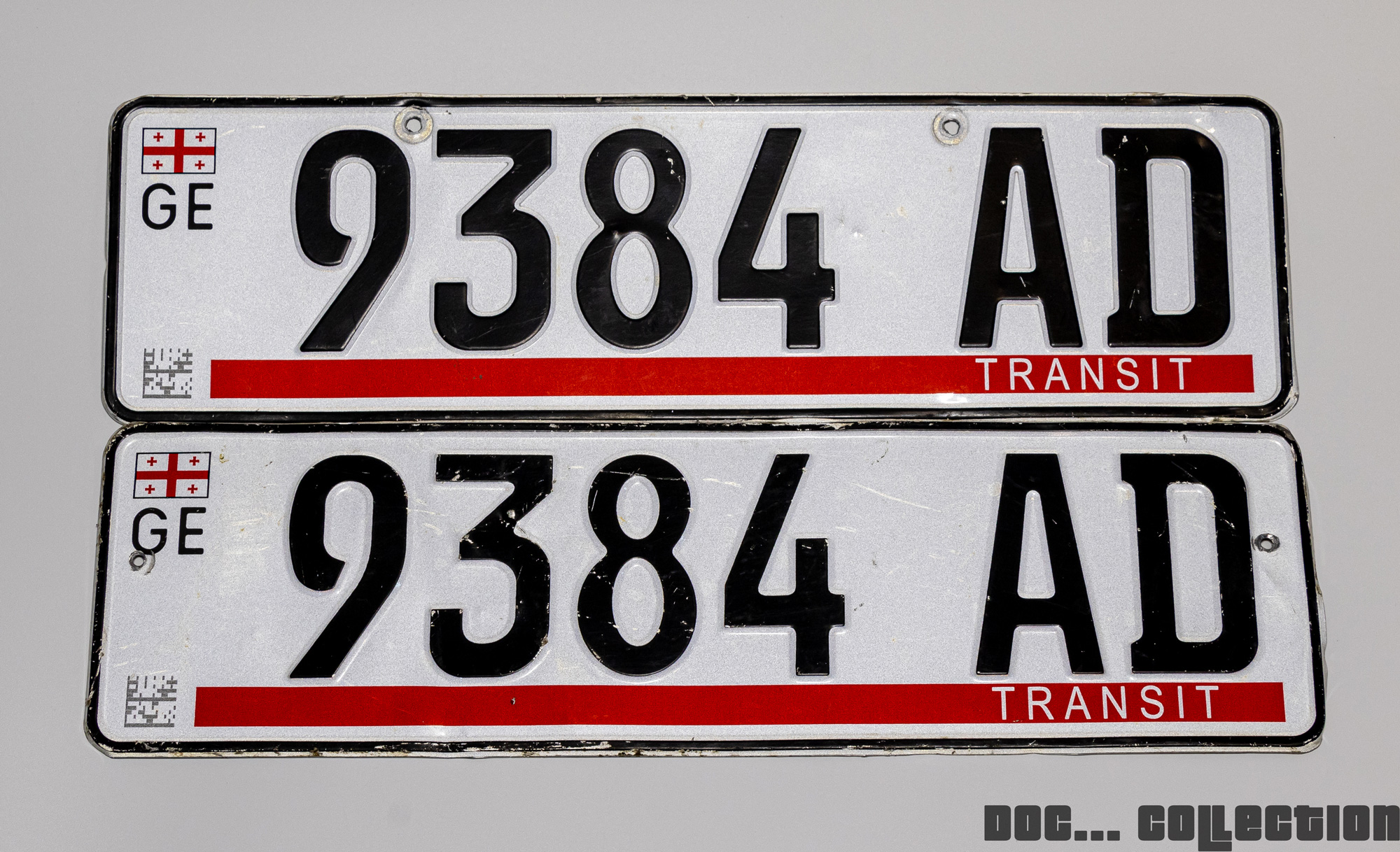9384 AD, License plate without vehicle 