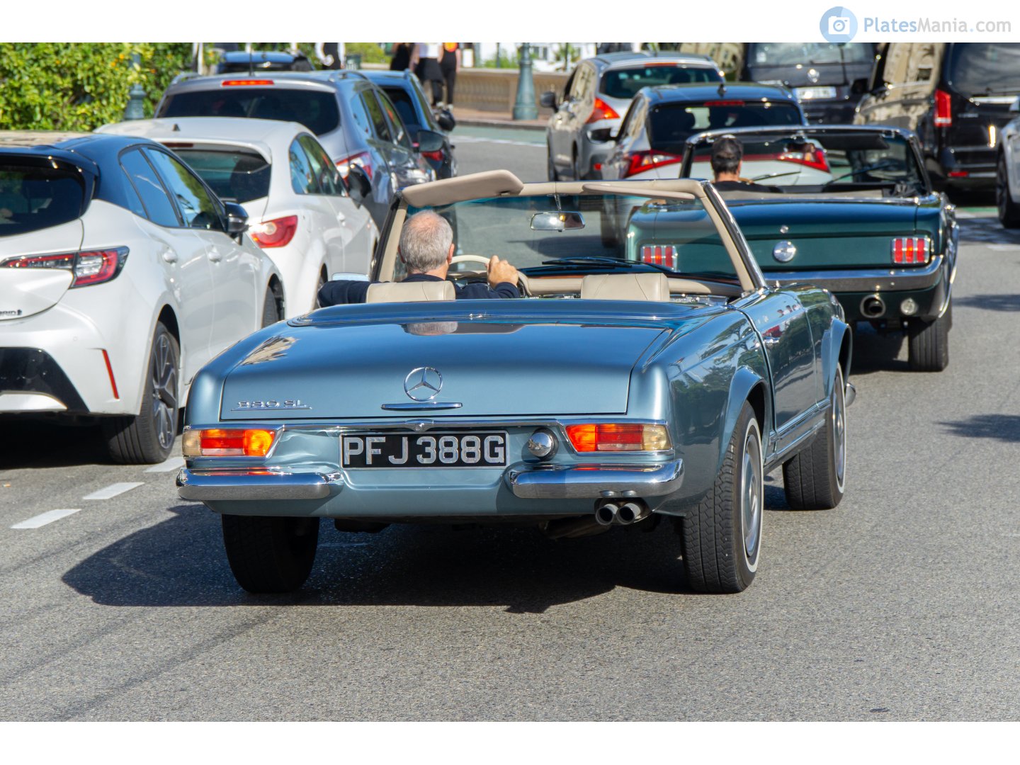 PFJ388G, Mercedes-Benz SL-Klasse 2nd gen 230­–280 SL (W113), 1963–1971