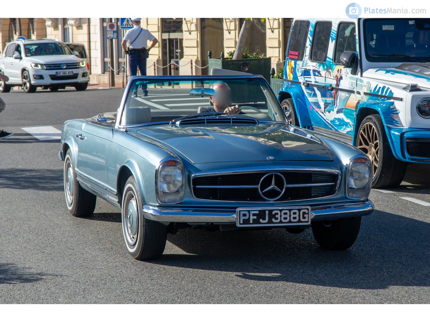 PFJ388G, Mercedes-Benz SL-Klasse 2nd gen 230­–280 SL (W113), 1963–1971