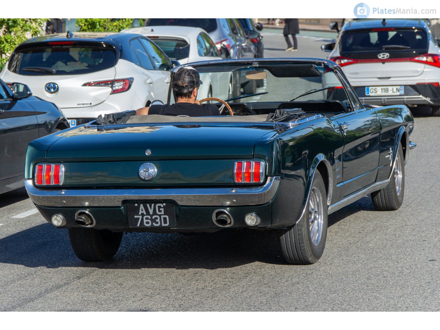 AVG763D, Ford Mustang 1st gen 2-door Convertible (76), 1964–1970