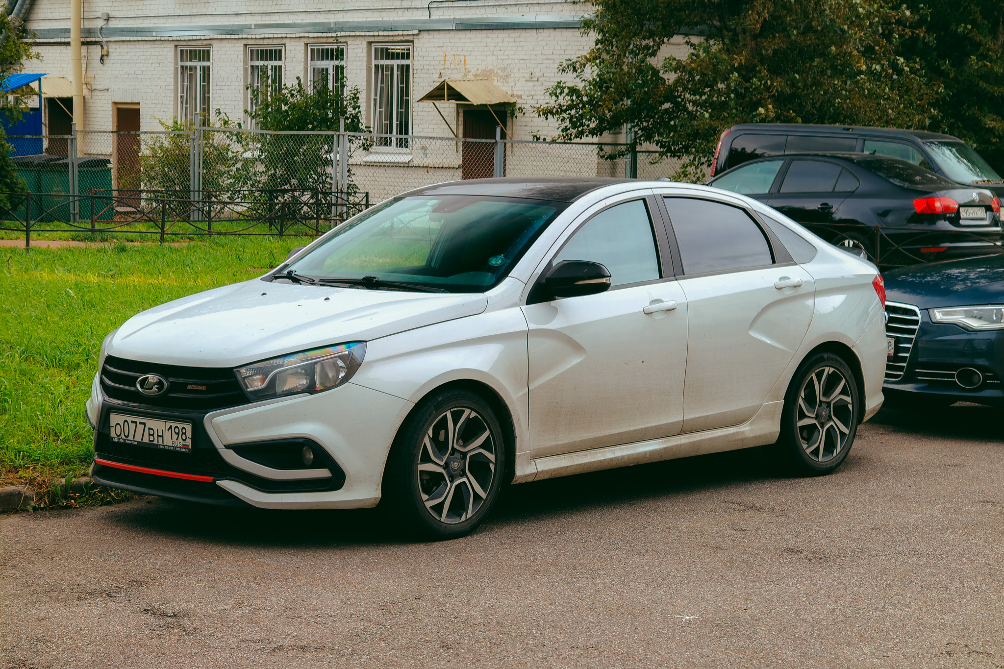 о 077 вн 198, Lada (VAZ) Vesta 1st gen Sport Sedan (GFLS), 2018–2022