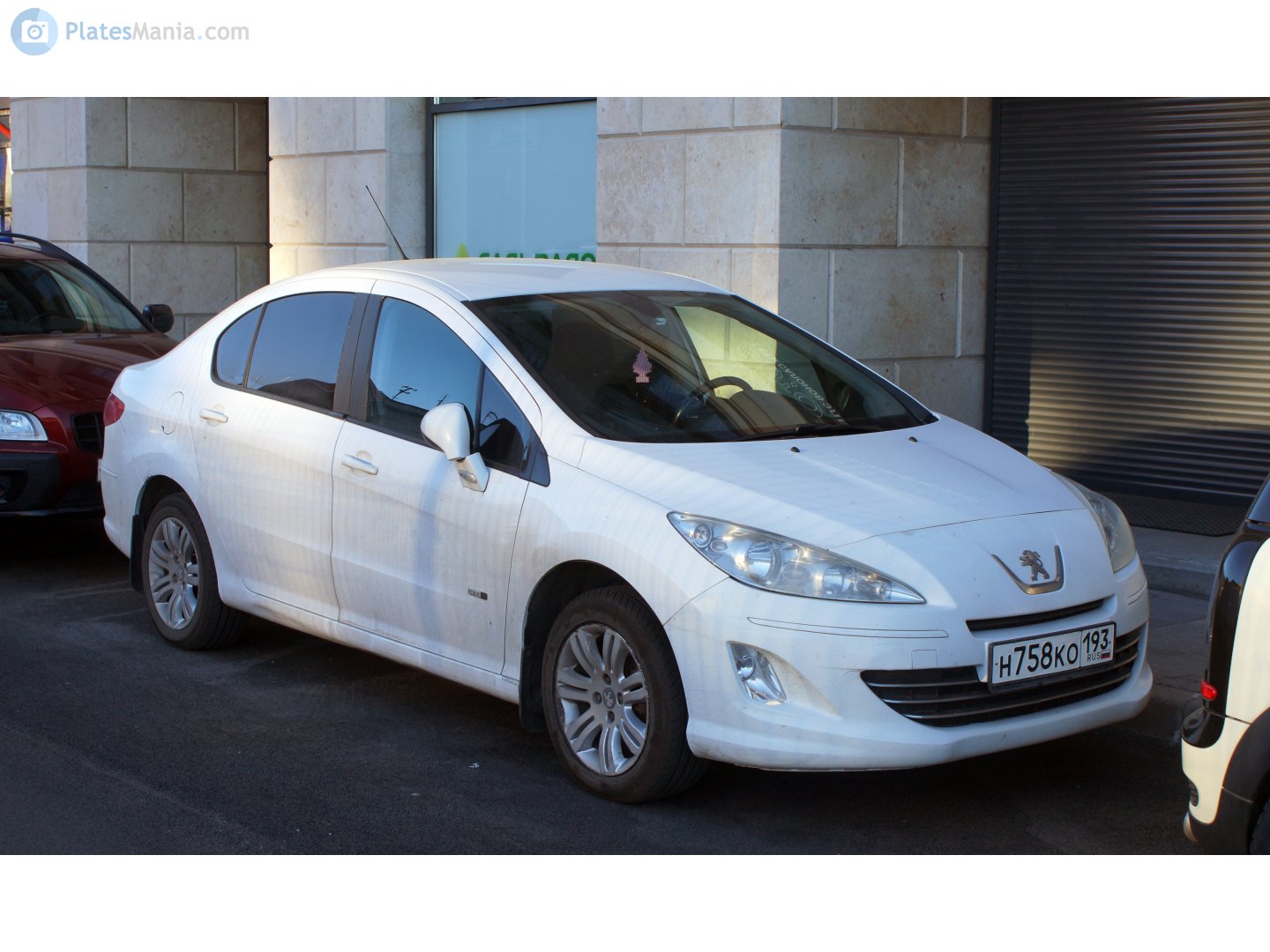 н 758 ко 193, Peugeot 408 1st gen Sedan (T7), facelift, 2015–2022