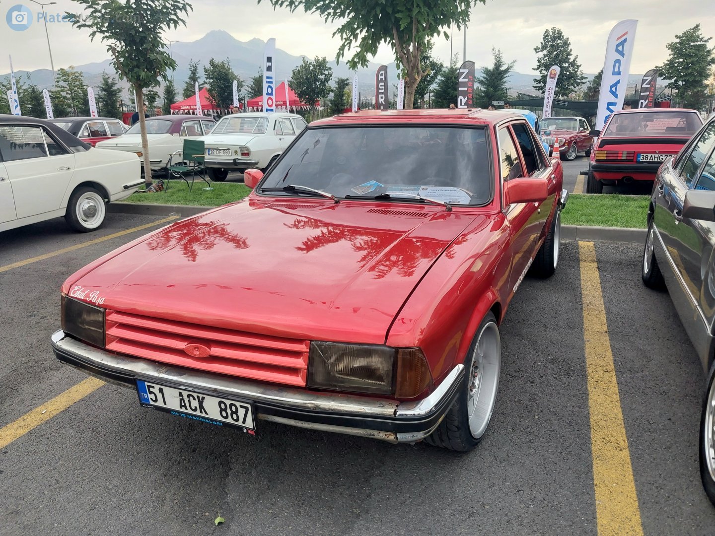 51 ACK 887, Ford Granada 2nd gen 4-door Sedan (GFU; EU-market), 1977–1985